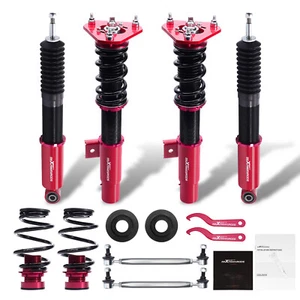 Adjustable Coilovers Lowering Suspension Kit For Volkswagen Jetta MK5 MK6 06-18 - Picture 1 of 13