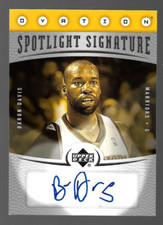 2006 Upper Deck Spotlight Signature Baron Davis Auto