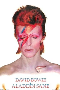 David Bowie Poster - Brand New Licensed Maxi Poster 61 x 91.5cm - Aladdin Sane - Imagen 1 de 2