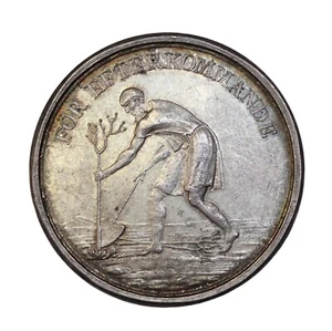 1815 Sweden Carl XIII Kongl Wetsnskaps Academia Silver Medal - Picture 1 of 2