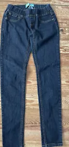 TYTE Jeans Donna XS Blu American Standard Denim Elastico Vita Pull On Anni 90 - Foto 1 di 4