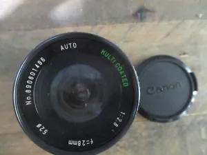 Sears Auto Multicoated 28mm Macro Camera Lens f=28mm 1:2.8 - Picture 1 of 5