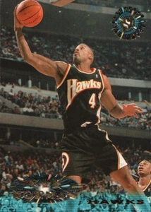 1995-96 Topps Stadium Club #76 - Ken Norman - Atlanta Hawks 95-556 - Bild 1 von 2