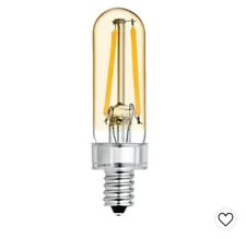 GE LED Vintage Style Amber Glass Dimmable Warm Candle Light 40w T6