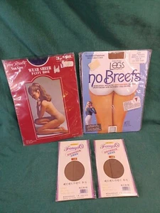 Lot Of 4 Vintage Pantyhose - Picture 1 of 10
