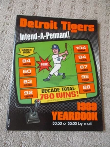 Anuario 1989 Detroit Tigers - Imagen 1 de 2
