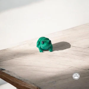 Lindo mini animal flexible articulado regalo impreso en 3D - rana trasero - Imagen 1 de 3