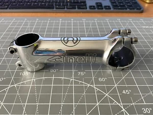 Cinelli Ahead Stem 110mm 31.8 28.6 Custom Polished and Engraved - Picture 1 of 18