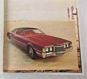 1972 FORD THUNDERBIRD AUTO PROSPEKT: LUXUS IST EINE THUNDERBIRD TRADITION * KOSTENLOSER VERSAND - Bild 1 von 4