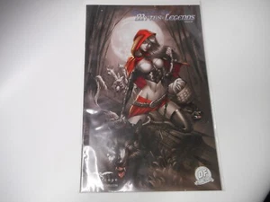 Grimm Fairy Tales Myths & Legends 1 Dynamic Forces Campbell COA Zenescope - Picture 1 of 6