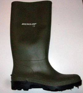 Gummistiefel Dunlop mit kräftiger Profilsohle in versch. Größen auch für Angler - Bild 1 von 4