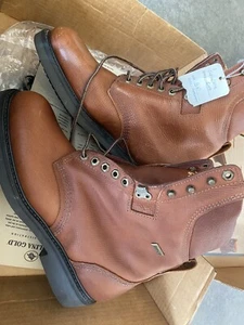 BRAND NEW Carolina Gold Work Boots Men’s Multiple Sizes Brown. 1000g Thinsulate - Picture 1 of 6