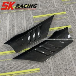 Kit de carrocería Tuyere de admisión de aire guardabarros laterales de fibra de carbono real 2 piezas para Ferrari F12 - Imagen 1 de 9