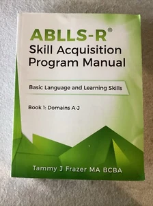 ABLLS-R Skill Acquisition Program Manual Book 1 & Book 2 Set 47A1 - Picture 1 of 4