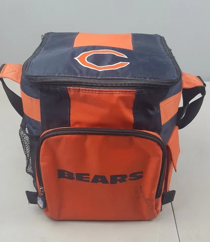 chicago bears large lunch bag insulated cooler 11" x 9" x 9" Cover