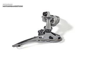 CAMPAGNOLO RECORD 10 SPEED FRONT DERAILLEUR CLAMP ON 35 MM GREAT CONDITION (#76) - Picture 1 of 5