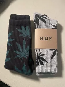 HUF Plantlife Weed Marijuana Pot Leaf Socks - ONE SIZE - Picture 1 of 2