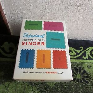 Vintage Singer Buttonholer for Vertical Needle Zig-Zag Machines. V 102878
