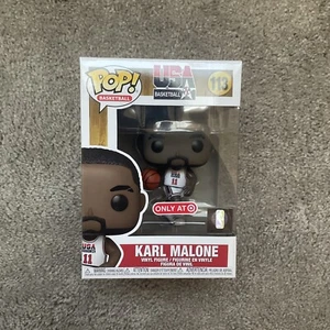 Funko POP! Baloncesto EE. UU. - Karl Malone [Objetivo Exclusivo] #113 + Protector - Imagen 1 de 3