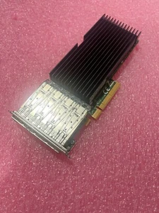 Silicom Quad Port 10GbE PCI-E LP PE310G4SPI9L-XR-CX3 Network Adapter - Picture 1 of 5