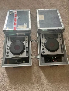 Pioneer CDJ-800 (par) con estuches rígidos de viaje - Imagen 1 de 3