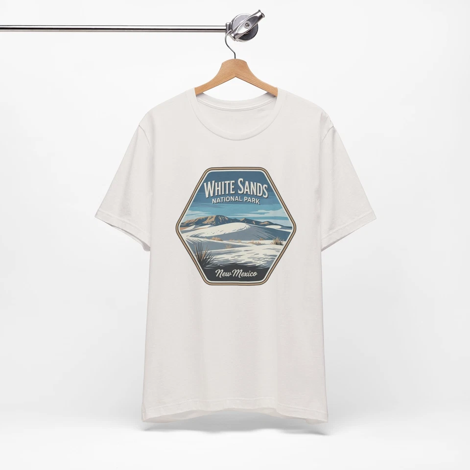 Camiseta Parque Nacional White Sands, amante de la naturaleza, camisa de viaje, aire libre Foto 1 de 1