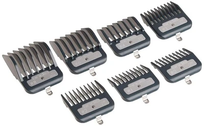 Andis Master Series Premium Hair Clipper Attachment Comb Set, Clipper Guards Cut - Image 1 of 4