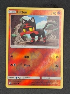 Litten, 24/149, Sun & Moon, Reverse Holo, NM - Picture 1 of 2