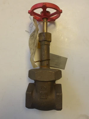 MILWAUKEE P/N:1153 1 1/2" VALVE 200SWP 400WOG BRONZE GATE VALVE - Image 1 of 4