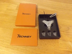 Techkey MFi Certified USB 3.0 Flash Drive 128GB iPhone 3in1 External Memory New - Picture 1 of 4