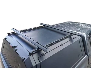 2x Roof Bars to fit Pickup Canopy Truck Hardtop Metal Heavy Duty 4x4 Cross Bar - Picture 1 of 3