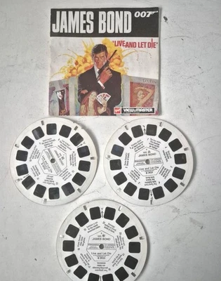 James Bond A View To Kill Viewmaster Reels Viewer Vintage - Image 1 of 4