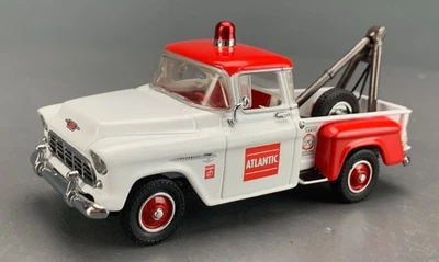 1/43 Matchbox Collectibles 1955 Chevy 3100 Tow Truck Atlantic Gasoline D1713 - Image 1 of 4