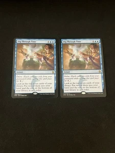 Dig Through Time #34 x2 [Khans of Tarkir] Magic MTG Cards NM/LP - Picture 1 of 2