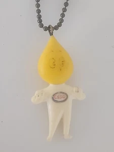 Vintage Esso Oil Drop Man Advertising Key Ring Keychain 1960s - Picture 1 of 3