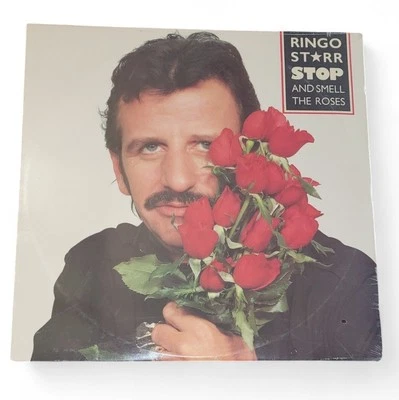 1981 Stop and Smell the Roses Ringo Starr LP Vinyl Sealed 07912332461 Foto 1 de 4