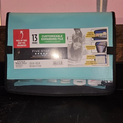 Five Star 13-Pocket Expanding File with Zipper Closure - Image 1 of 3