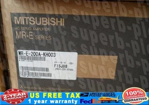 NEW MITSUBISHI MR-E-200A-KH003 SERVO DRIVER MRE200AKH003 - Picture 1 of 3