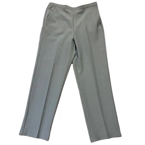 Neu mit Etikett Alfred Dunner Hose Hosen aquablau Pull-On Stretch-Taille Damengröße 12 - Bild 1 von 7
