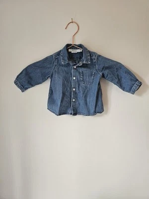 Bonpoint Baby Denim Shirt: Unisex 6 Months - Изображение 1 из 4