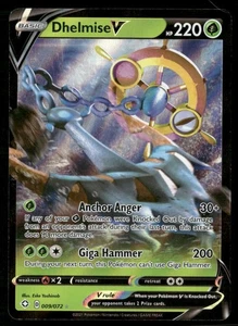 Dhelmise V Ultra Raro SWSH01: Juego Base Espada y Escudo 009/202 Casi Nuevo - Imagen 1 de 2