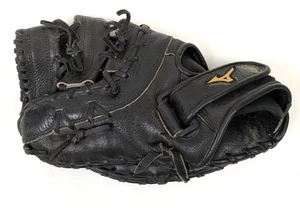 Guante de béisbol Mizuno Power Lock GXF102 cuero negro mano izquierda primera base 12,5 - Imagen 1 de 5