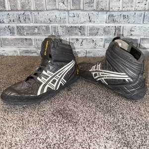 Vintage Asics Wrestling Shoes Men’s Size 9 Gel Assault Gray Athletic JY502 - Picture 1 of 12