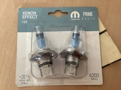 GENUINE NEW FIAT ALFA ROMEO XENON EFFECT H4 HEADLIGHT BULB KIT 6000625005 - Image 1 of 2
