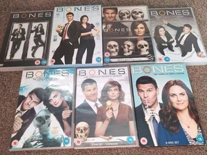 DVD Bundle US TV Shows x 7 Thriller/Crime Bones - Picture 1 of 1