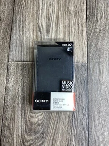 Sony LCS-MVA Softtragetasche für HDR-MV1 Musikvideorecorder Schwarz Case Neu - Bild 1 von 2
