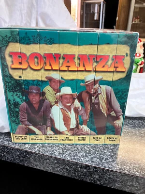 BONANZA TV  Video Box Set of 7 ,  ONE Hour Shows factory sealed Brand New!! VHS - Image 1 of 4