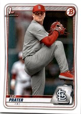 2020 Bowman Draft Baseball  Levi Prater #BD-125