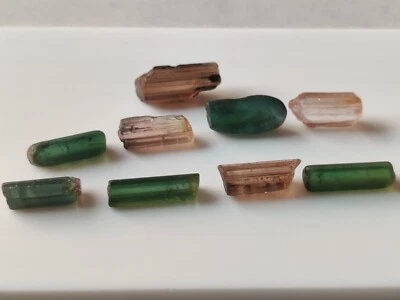 Fine Quality Multi Colors Natural Tourmaline Crystals From Africa 16 Grams - Image 1 of 4