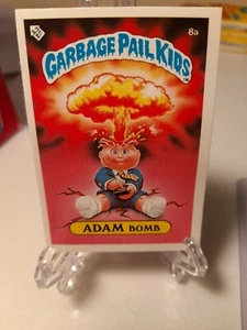 1985 Garbage Pail Kid OS1 Adam Bomb Mint Topps Uk Mini Pos 10 Grade 1985 - Picture 1 of 8